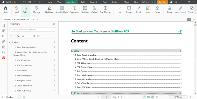 تعديل ملف PDF على برنامج SwifDoo PDF Editor