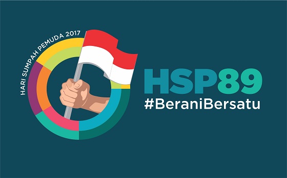 Logo Hari Sumpah Pemuda (HSP) Ke 89 Tahun 2017 - Singkep 