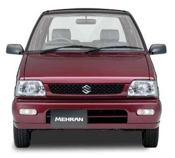 suzuki mehran front view