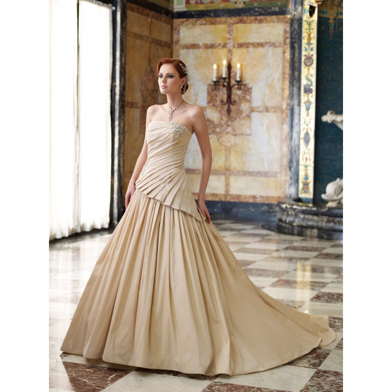 45+ Amazing Style Wedding Dresses Gold Colour