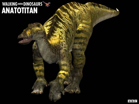 Dunia Hewan  Purba  Anatotitan