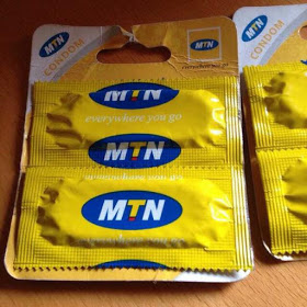 WTH !!! MTN Now Makes Condoms For Nigerians? (Photo)