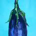 Eggplant Beautiful, Contemporary Still Life by AZ Artist Amy Whitehouse