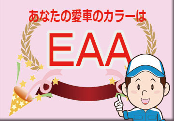 スマート ＥＡＡ ライトブルーメタリック　ボディーカラー　色番号　カラーコード