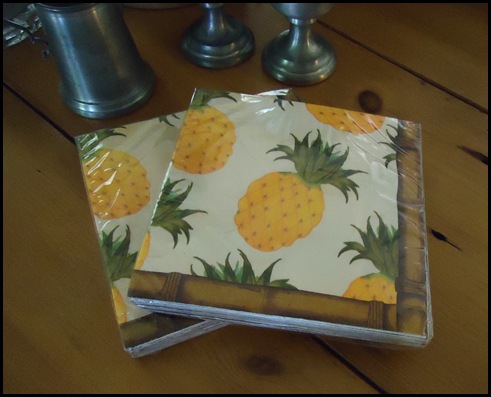 Pineapple Napkins