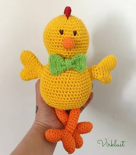 PATRON GRATIS POLLO AMIGURUMI 57378