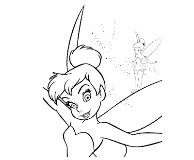 tinkerbell coloring pages