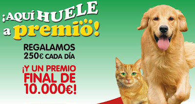 premios 10.000euros 250euros concurso Friskies, Nestlé Purina PetCare España 2011 