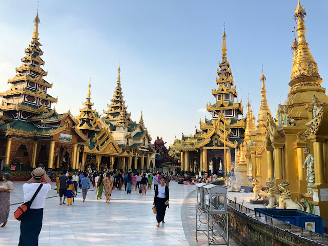 Yangon Shwedagon Pagoda Burma Myanmar