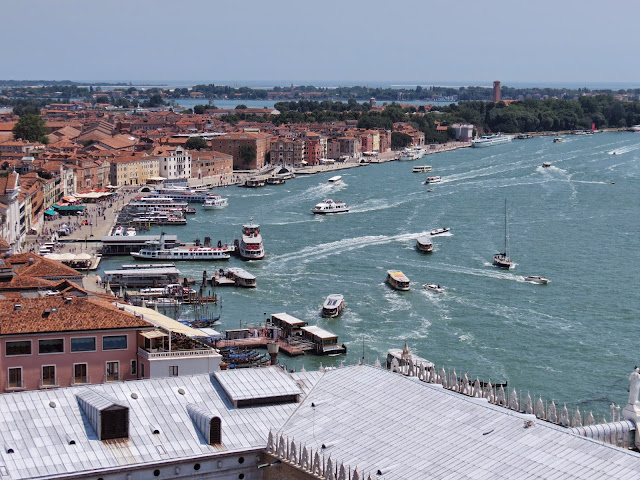 Venice bell tower view