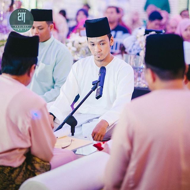 Majlis Akad Nikah Jihan Muse Dan Ungku Hariz di Shah Alam