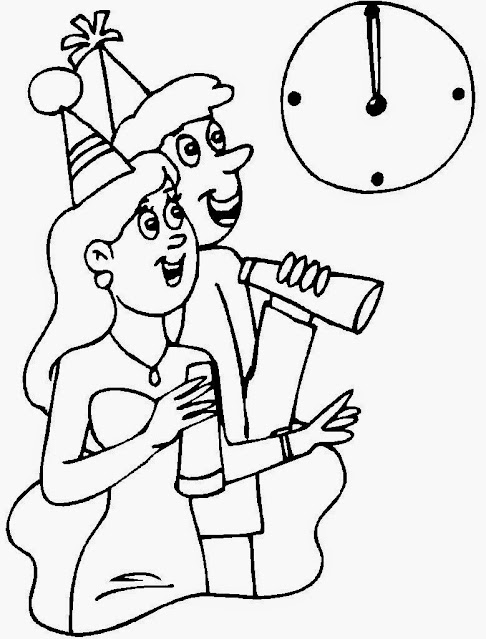 New Year's coloring pages coloring.filminspector.com