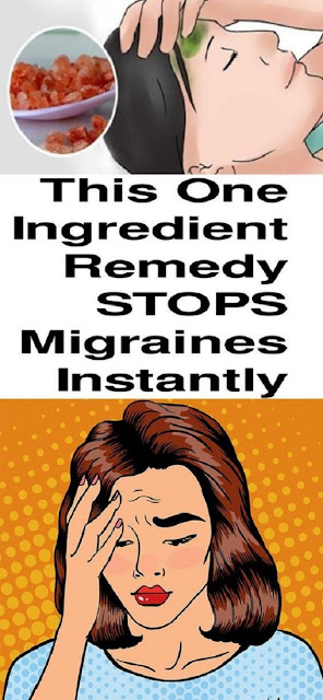 2-INGREDIENT REMEDY TO STOP MIGRAINES AND HEADACHES INSTANTLY!