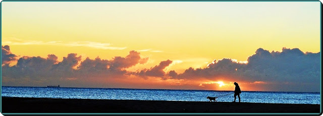 sunrise over beach