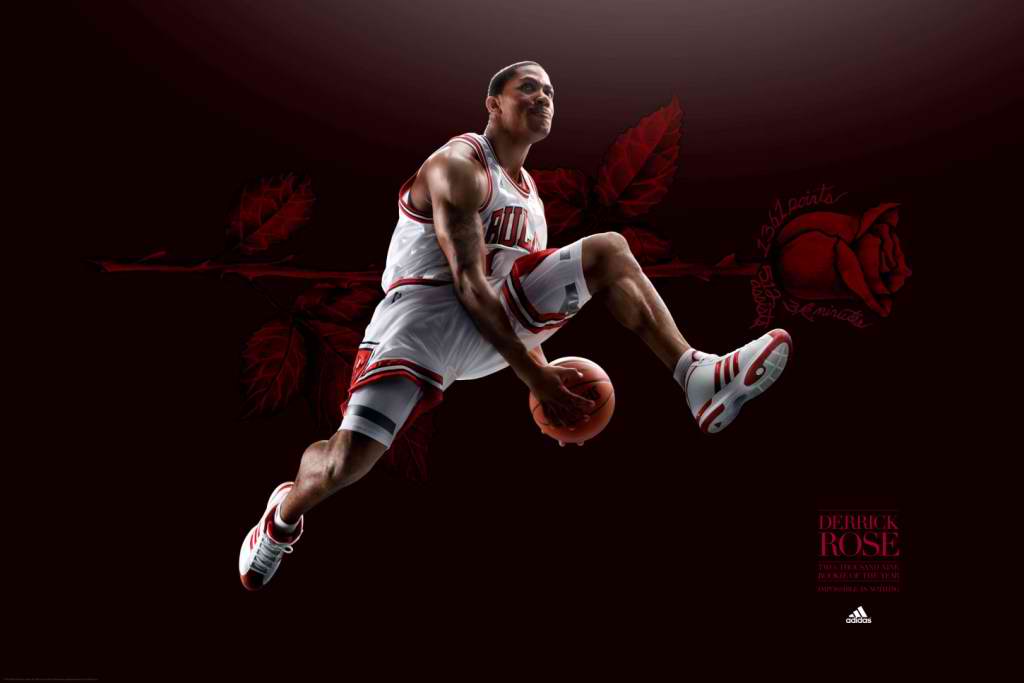 derrick rose poster. MVP: DERRICK ROSE