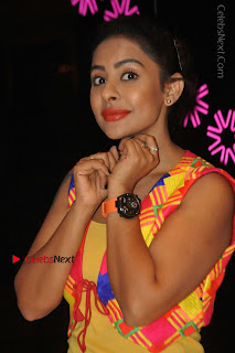 Telugu Actress Model Sri Reddy Latest Stills in Yellow Dress  0035.JPG