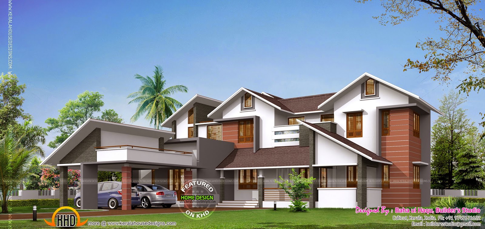  Traditional mix modern house Kerala home design and 