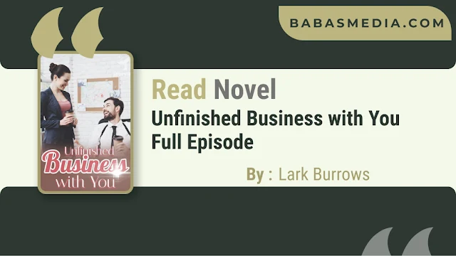 Cover Unfinished Business with You Novel By Lark Burrows