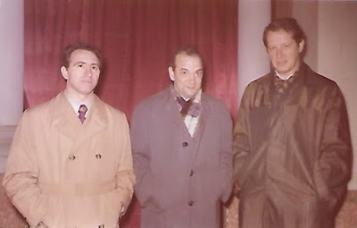 Lev Polugaievsky, Viktor Korchnoi y Yuri Averbaj en diciembre de 1972