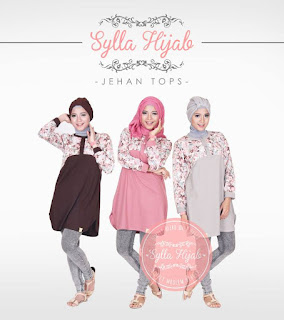 Baju Muslim Jehan Top Sylla hijab WA 0815 7352 6350