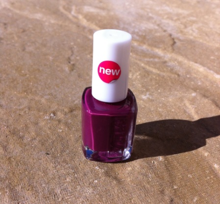 MUA Nail Polish bottle in Plum Noir