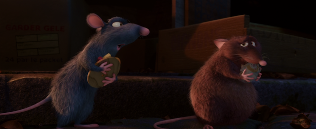 Remy Yelling at Emile Ratatouille Pixar