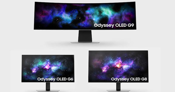Samsung presenta los nuevos monitores OLED Odyssey para gamers con una frecuencia de refresco de hasta 360 Hz