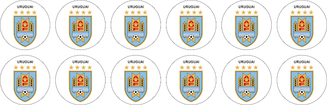 URUGUAI ALGAZARRA-CONMEBOL ESCUDO GULIVER ARETE GULIVER ESCUDINHOS BOTÓES GULIVER TIME BOTÃO GULIVER