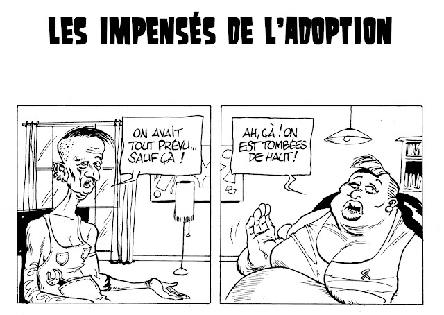 caricature, dessin, mariage gay, adoption, homoparentalité