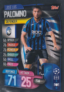 Topps Match Attax UEFA Champions League 2019-2020 (International Variant) Atalanta BC Set