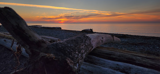 Magical and Colorful Sunset at Birch Bay