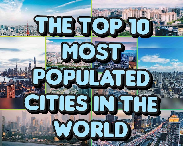 The Top 10 Most Populated Cities in the World (2023) | TOP 10 REAL