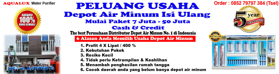 Depot Air Minum Isi Ulang Aqualux Bojonegoro