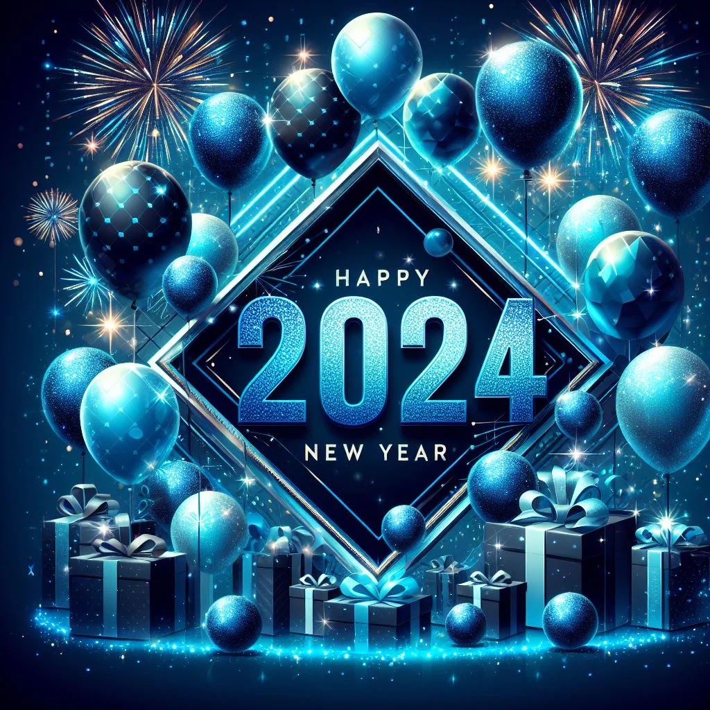free happy new year image 2024