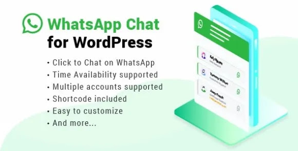 Plug-in WhatsApp Chat for WordPress