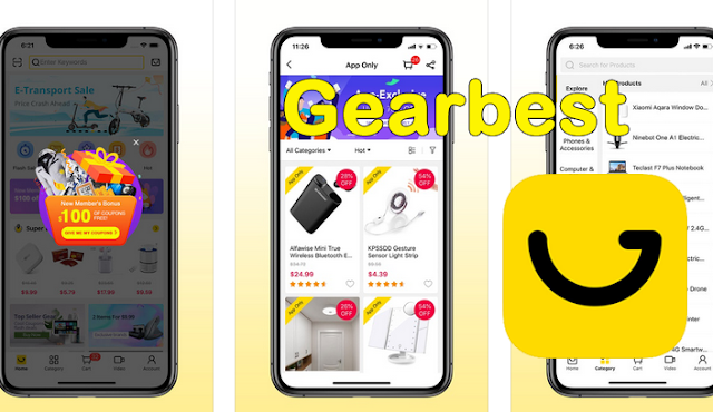 Compra todo lo que imegines con la app Gearbest