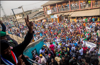 Osinbajo, Others take APC door-to-door campaign to Kosofe,  Lagos - Photos