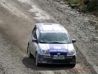 Ford Fiesta Bulldog Rally car Sykespeed Skipton Ford Damien Smith Ella Flynn