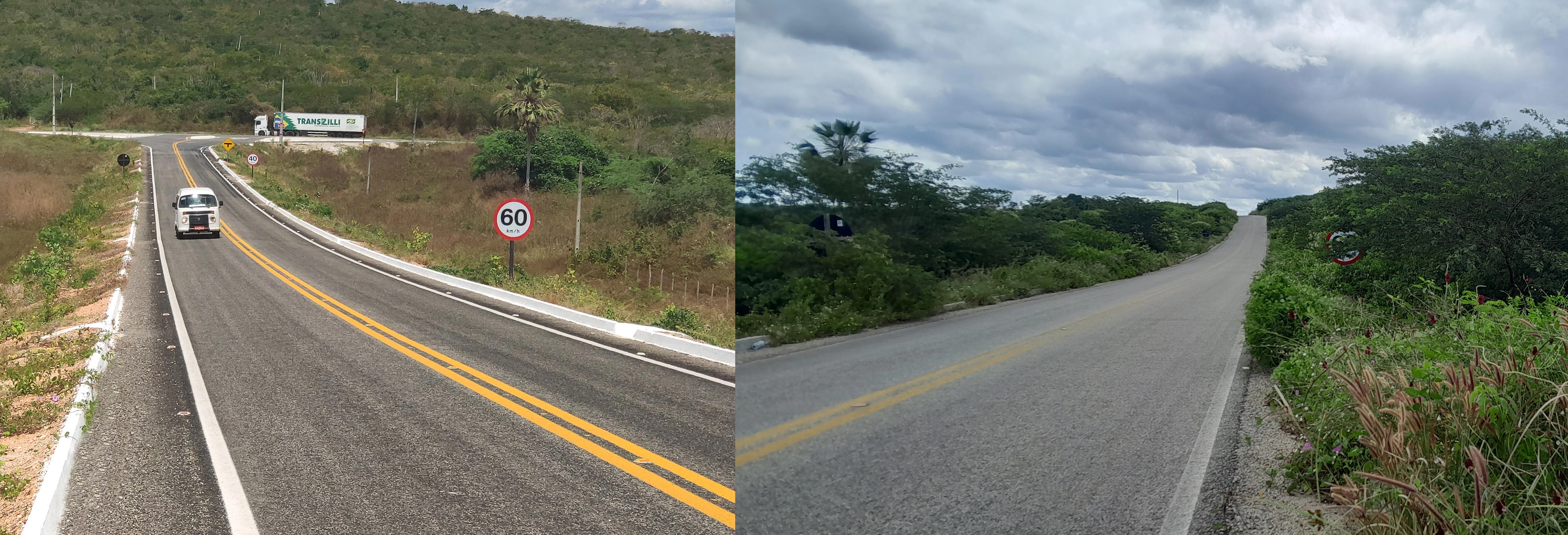 Descaso do Governo do Estado do Ceará com o Mato na Beira das Estradas