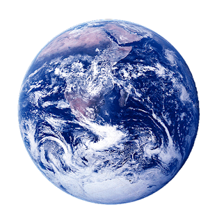 Earth with its 7.5 billion inhabitants