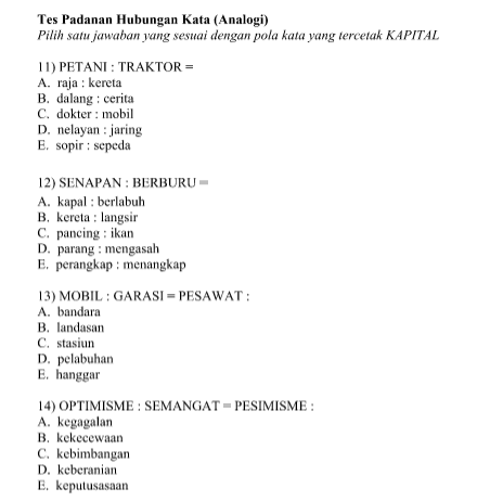 Contoh Soal Tes Substansi Calon Kepala Sekolah - Guru Galeri