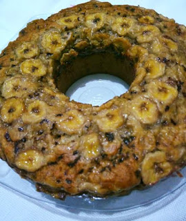 Banana Choco Chip Cake