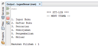 Program perpustakaan dengan java wayterinfo