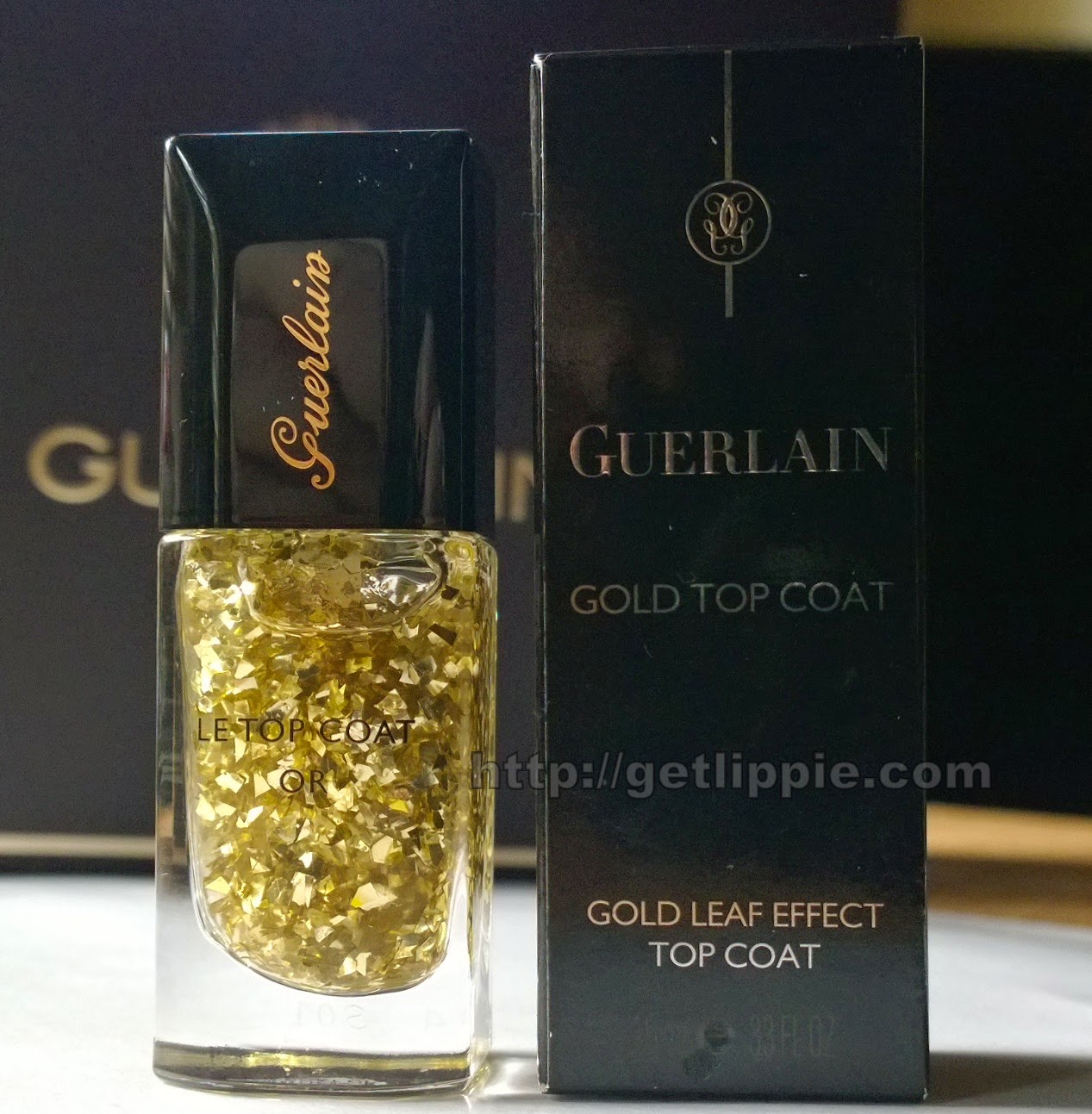 Guerlain Christmas 2014 -  L’Oiseau de Feu Topcoat for nails