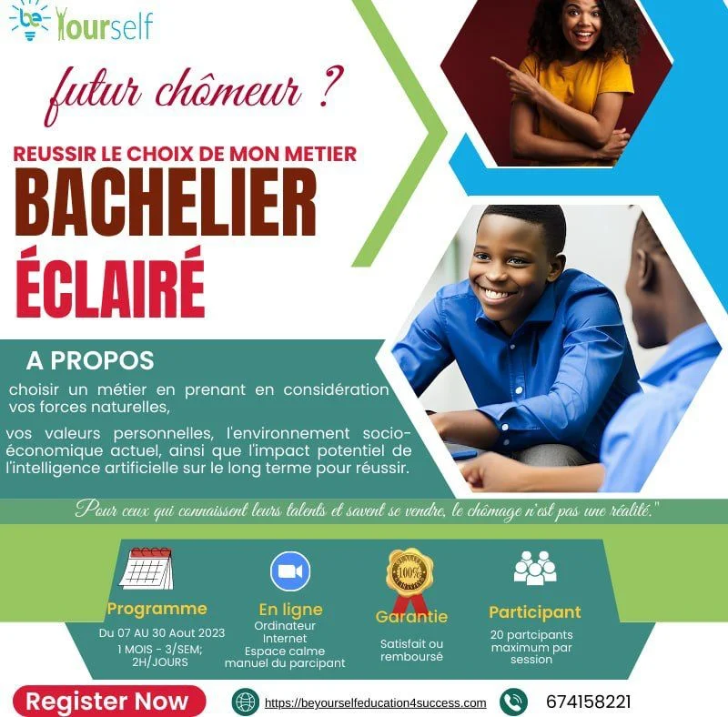 Réussir le choix de son métier: Bachelier éclairé !
