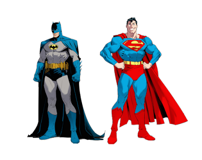 Batman and Superman png
