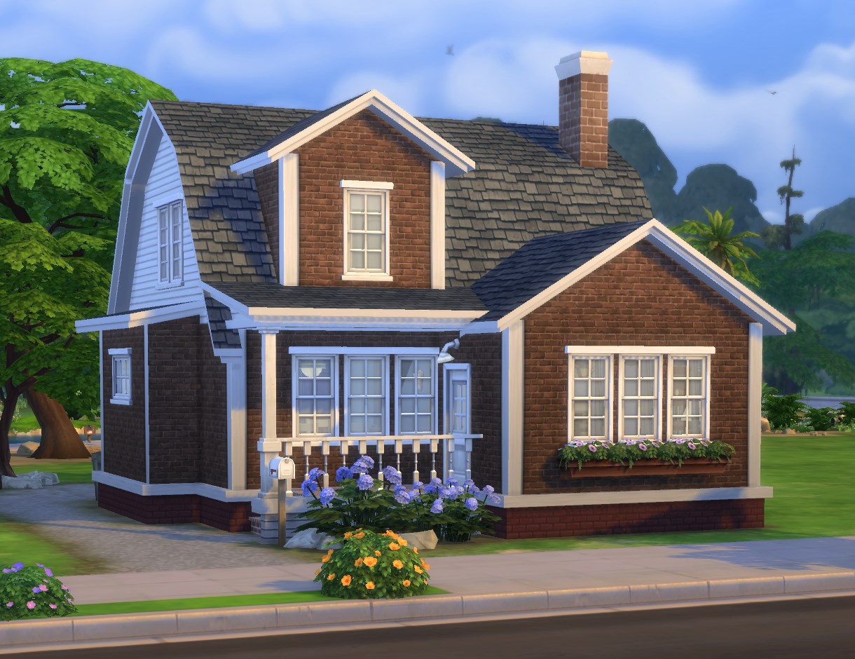 My Sims  4 Blog Bernoulli Ferguson Houses No CC by 