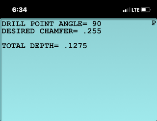 Desired Chamfer Program for GrafNCalc83