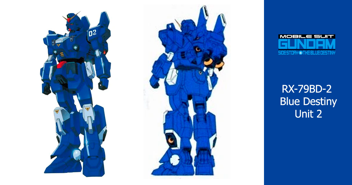 RX-79BD-2 BLUE DESTINY UNIT 2 - 01