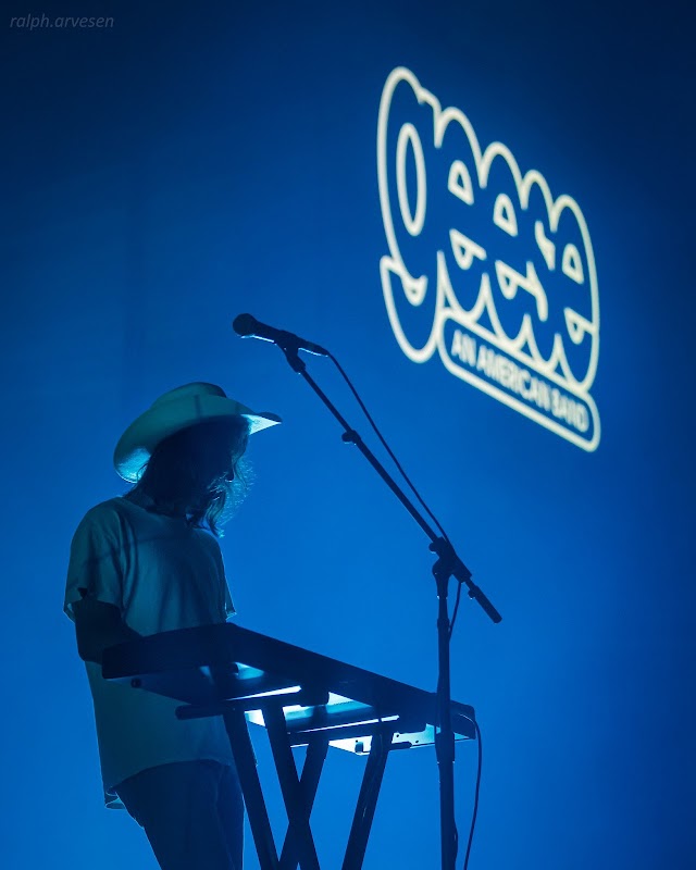 Geese performing at the Moody Center in Austin, Texas